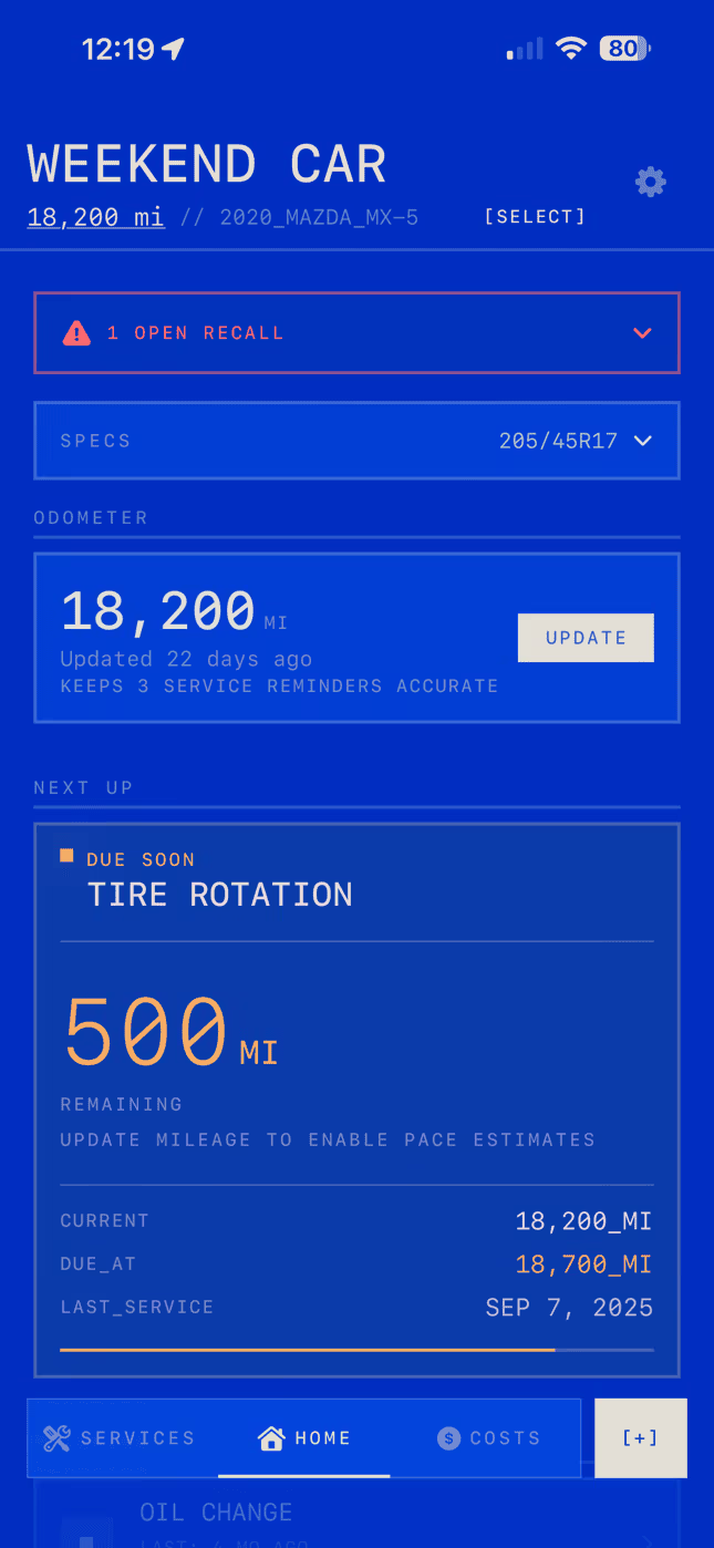 Checkpoint theme screenshot