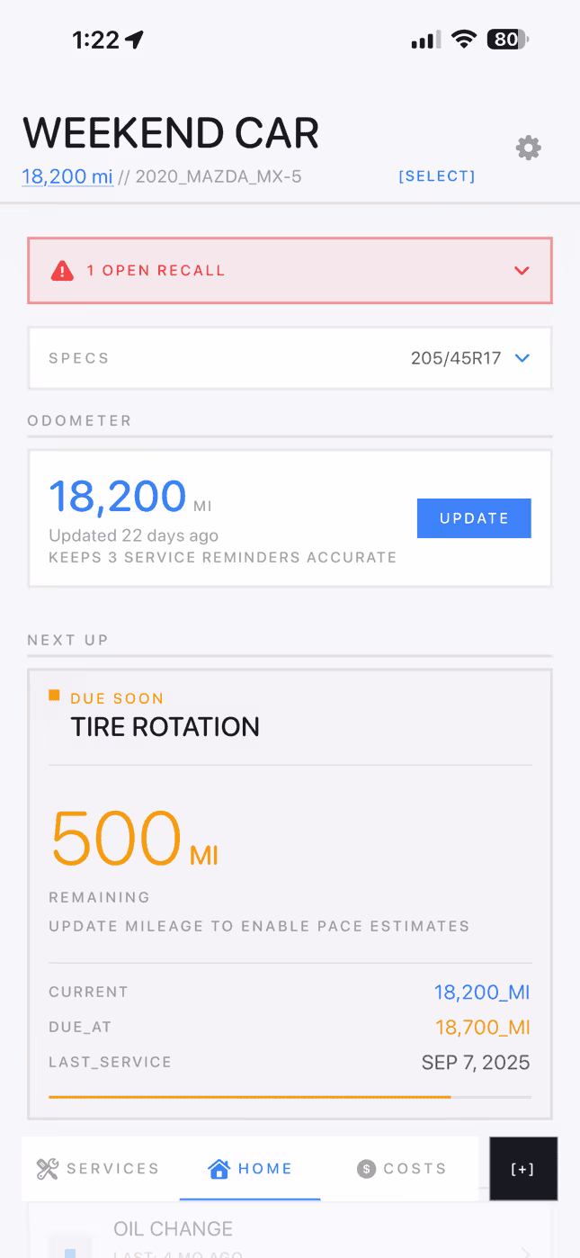Clean Slate theme screenshot